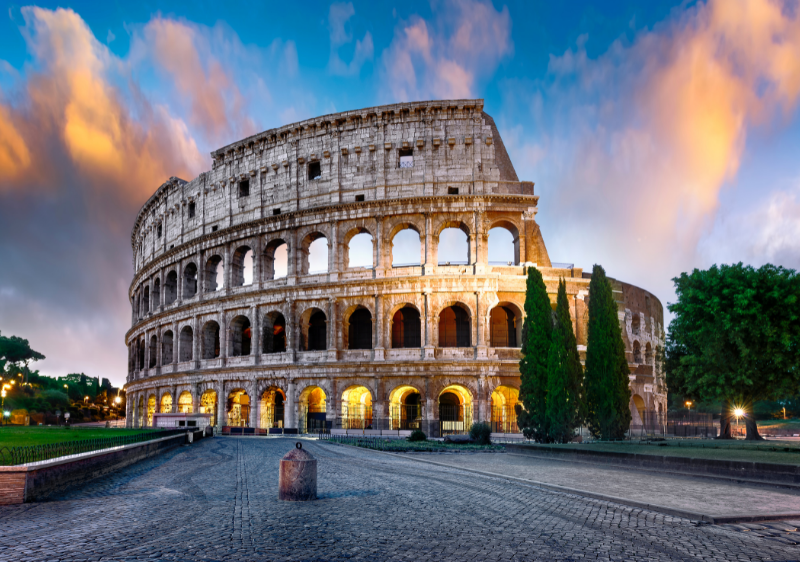 vliegtickets naar rome